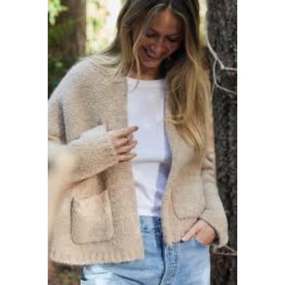 Not Monday Owen Alpaca Sweater Jacket